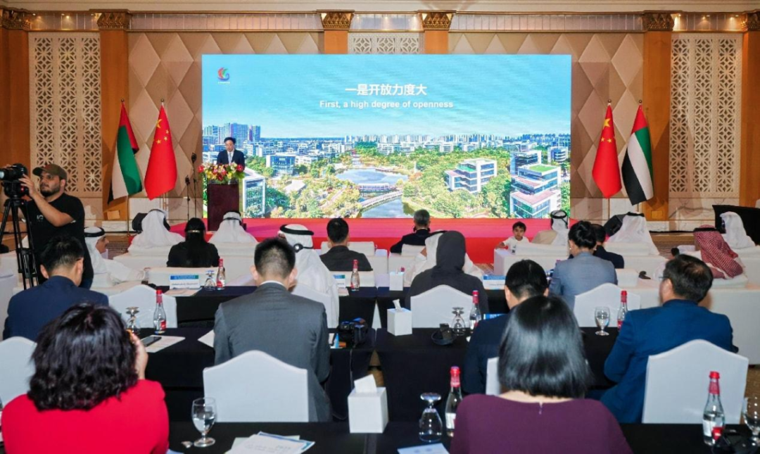 海南自由贸易港阿联酋推介会举行